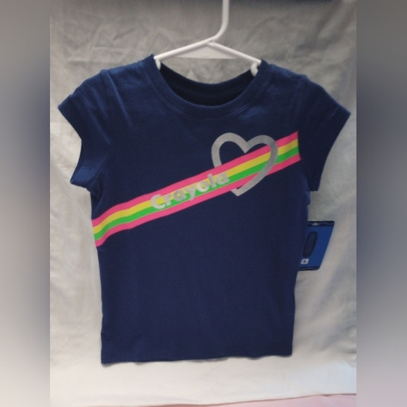 NWT Crayola girls graphic t-shirt size 4-5yrs - Picture 1 of 6